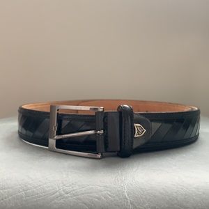 Men’s Black Italian 100% Genuine Leather Belt